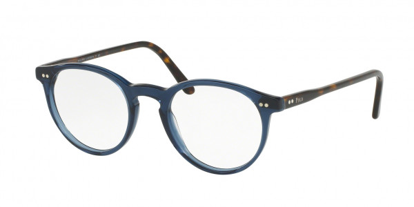 Polo PH2083 Eyeglasses, 5276 BLUE TRANSPARENT (BLACK)