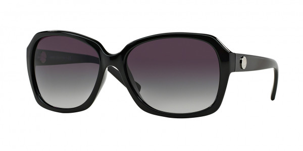 DKNY DY4087 Sunglasses, 30018G BLACK (BLACK)