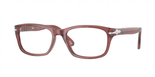 Persol PO3012V Eyeglasses, 1104 RED BURNT TRASPARENT (RED)