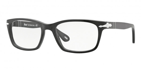 Persol PO3012V Eyeglasses, 900 MATTE BLACK (BLACK)