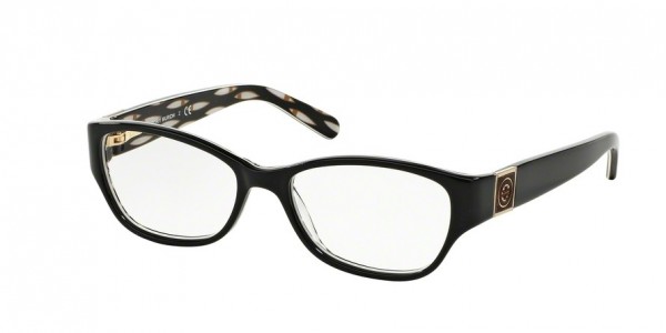 Tory Burch TY2022 Eyeglasses, 910 TRIBAL (BLACK)