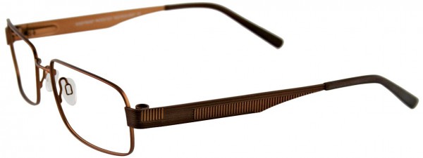 EasyTwist CT201 Eyeglasses, SATIN DARK BRONZE