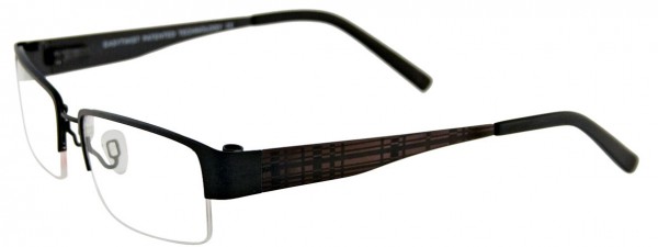 EasyTwist CT200 Eyeglasses, SATIN BLACK