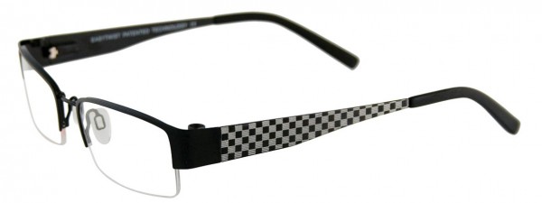 EasyTwist CT205 Eyeglasses, SATIN BLACK