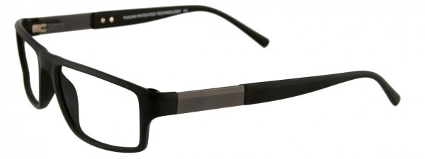 Takumi T9951 Eyeglasses, BLACK AND GREY