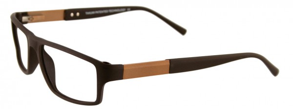 Takumi T9951 Eyeglasses, DARK CHOCOLATE AND BRONZE