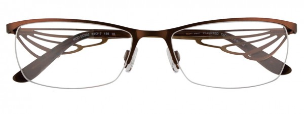 EasyClip EC233 Eyeglasses, SATIN CHOCOLATE