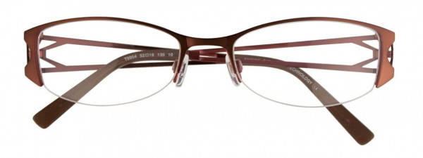 Takumi T9954 Eyeglasses, 010 - Satin Dark Brown