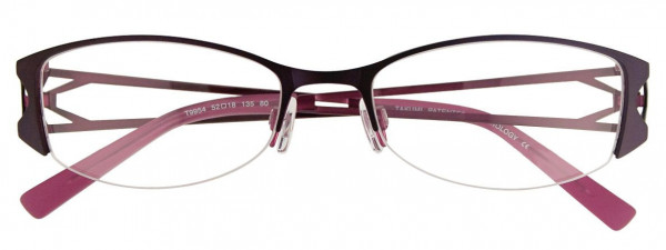 Takumi T9954 Eyeglasses, 080 - SATIN DARK VIOLET