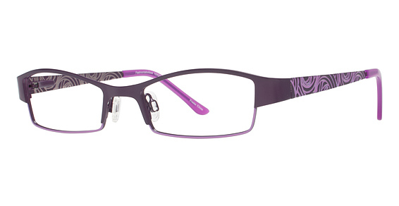 Fashiontabulous 10x222 Eyeglasses, Matte Black/White