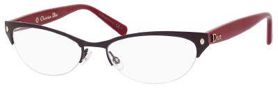 Christian Dior Dior 3765 Eyeglasses, 0E2X(00) Brown Dark Red