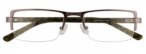 MDX S3259 Eyeglasses, 020 - Satin Dark Grey