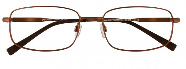 EasyTwist ET931 Eyeglasses, 010 - Satin Copper Brown