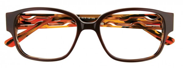Takumi T9956 Eyeglasses, DARK BROWN