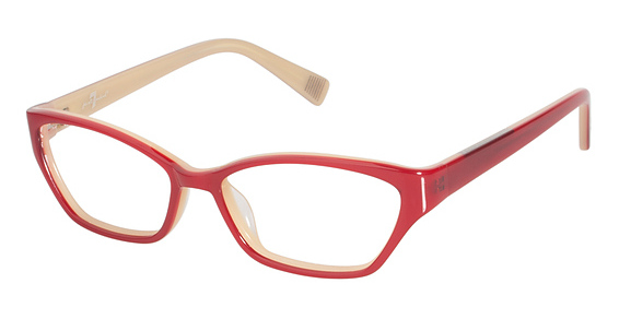 7 for All Mankind 70734 Eyeglasses, RED RED