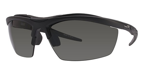Wiley X GUARD Sunglasses, SMOKE GREY Matte Black