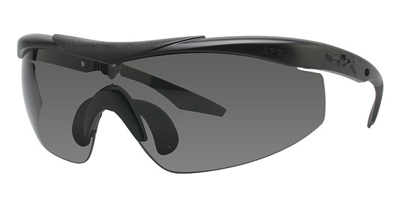 Wiley X WX TALON Sunglasses, Matte Black (Grey - Clear - Light Rust w/Insert)
