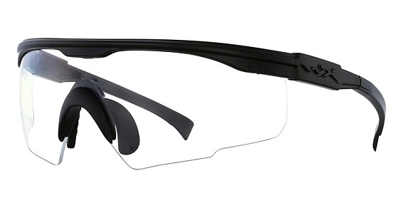 Wiley X PT-1 Sunglasses, Matte Black (Clear)