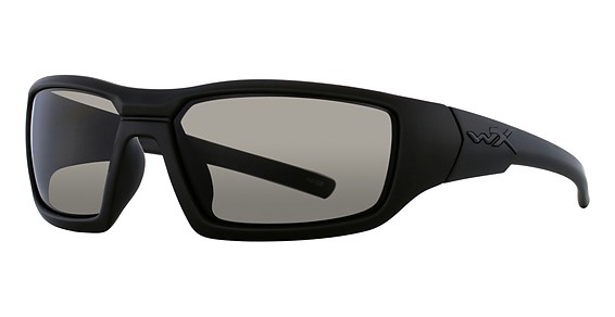 Wiley X WX CENSOR Sunglasses, Matte Black (Polarized Grey Lens)