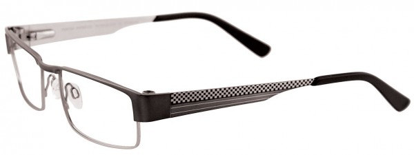 Pentax P9993 Eyeglasses, SATIN GREY
