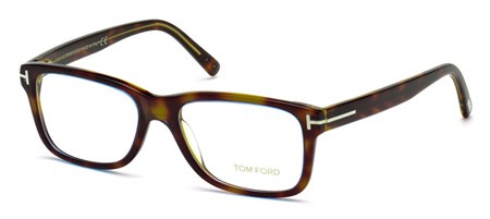 Tom Ford FT5163 Eyeglasses, 55A - Coloured Havana / Smoke