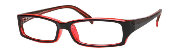 Jubilee J5856 Eyeglasses, Black/Burgundy