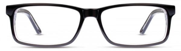 Alternatives ALT-48 Eyeglasses, 1 - Black / Crystal