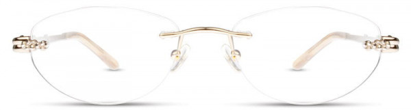 Cote D'Azur Boutique-148 Eyeglasses, 3 - Gold