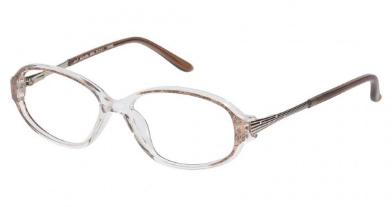 Tura 584 Eyeglasses, BROWN CRYSTAL (BRN)