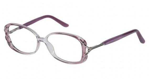 Tura 587 Eyeglasses, PALE PINK W/SILVER (PIN)