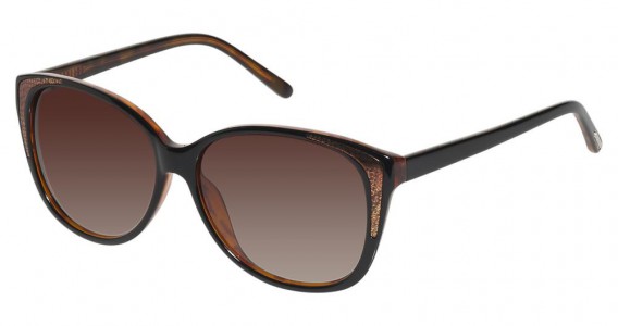 Ted Baker B506 Sunglasses, Black/Demi (BLK)