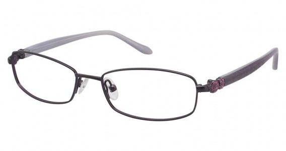 Lulu Guinness L713 Eyeglasses, PURPLE ROSE (PUR)
