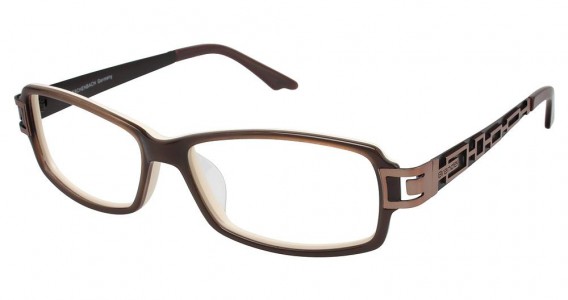 Brendel 901003 Eyeglasses, BROWN/VANILLA (60)