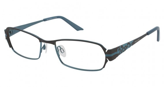 Brendel 902070 Eyeglasses, DARK GUNMETAL/TEAL BLUE (30)