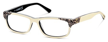 Just Cavalli JC-0458 Eyeglasses, 023 - White/black
