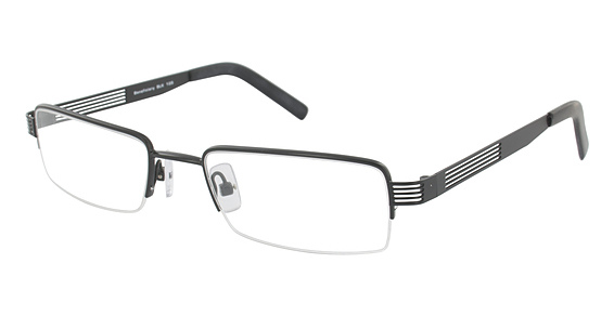 Van Heusen Beneficiary Eyeglasses, BLK Black