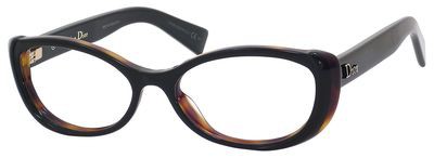 Christian Dior Dior 3245 Eyeglasses, 0T6R(00) Black Havana Black