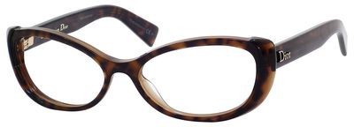 Christian Dior Dior 3245 Eyeglasses, 0T6S(00) Havana Brown Dark Havana