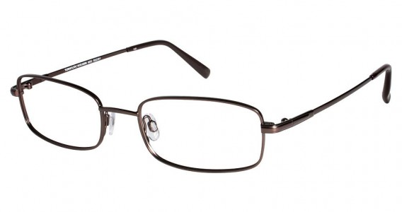 TuraFlex M896 Eyeglasses, SATIN MEDIUM MOCHA (MOC)