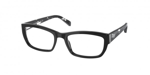 Prada PR 18OV HERITAGE Eyeglasses, 07E1O1 HERITAGE BLACK (BLACK)