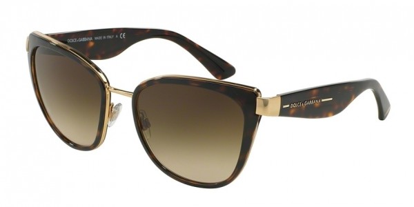 Dolce & Gabbana DG2107 TRANSPARENCIES Sunglasses, 02/13 GOLD (HAVANA)