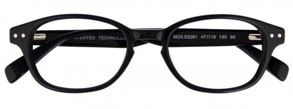 MDX S3261 Eyeglasses, 090 - Black