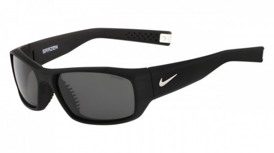 Nike BRAZEN P EV0572 Sunglasses, (095) MATTE BLACK/GREY MAX POLARIZED