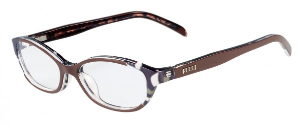 Emilio Pucci EP2663 Eyeglasses, 249 CAFE