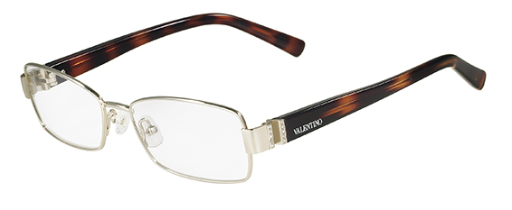 Valentino V2105R Eyeglasses, 718 LIGHT GOLD
