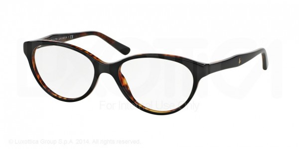Ralph Lauren RL6093 Eyeglasses, 5260 BLACK/HAVANA (BLACK)