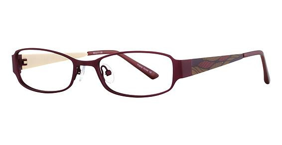 Vivian Morgan 8025 Eyeglasses, Red Kashmir