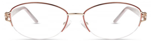 Cote D'Azur Boutique-154 Eyeglasses, 3 - Wine / Gold