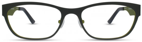Cinzia Designs CIN-5008 Eyeglasses, 1 - Khaki / Lime