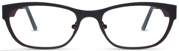 Cinzia Designs CIN-5008 Eyeglasses, 2 - Black / Wine